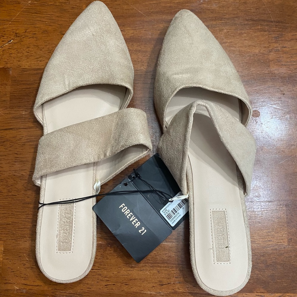 F21 suede shoes